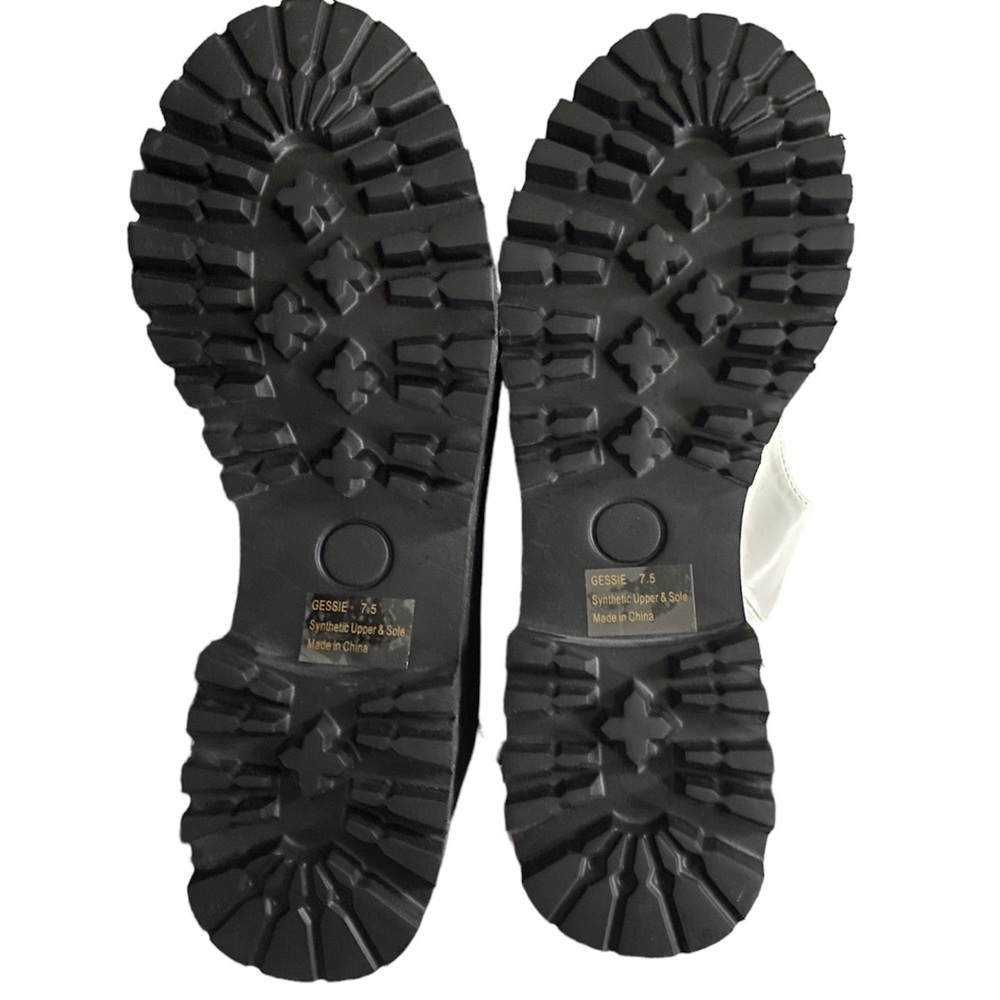 Lemon Drop by DollsKill | NWOT’s platform strappy Y2K gothic grunge sandals - Picture 7 of 10